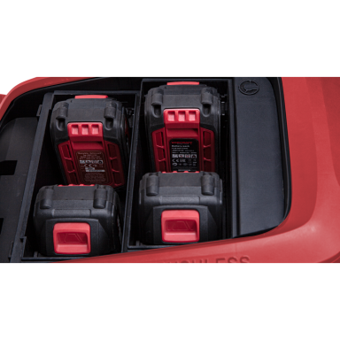 Akumuliatorinė vejapjovė savaeigė WORCRAFT su 4.0Ah akumuliatoriais 40V (20V/4vnt) Akumuliatorinė vejapjovė savaeigė WORCRAFT su 4.0Ah akumuliatoriais 40V (20V/4vnt)