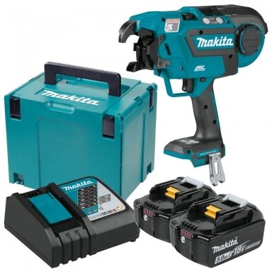 Akumuliatorinis armatūros rišiklis Makita DTR180RTJ 18V Akumuliatorinis armatūros rišiklis Makita DTR180RTJ 18V
