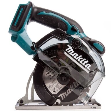 Akumuliatorinis diskinis metalo pjūklas 18V Makita DCS552Z