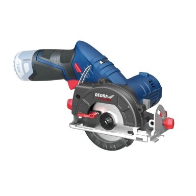 Akumuliatorinis diskinis pjūklas 85 mm 12V DEDRA MAUS DED7336, diskas 85x15 mm, 1450 aps./min (Be akumuliatoriaus ir pakrovėjo) Akumuliatorinis diskinis pjūklas 85 mm 12V DEDRA MAUS DED7336, diskas 85x15 mm, 1450 aps./min (Be akumuliatoriaus ir pakrovėjo)