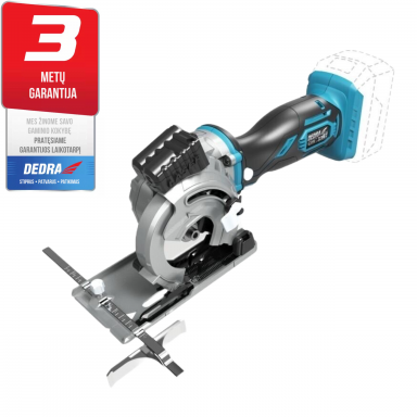 Akumuliatorinis diskinis pjūklas MINI 18V DEDRA SAS+ALL (be akumuliatoriaus ir pakrovėjo) Akumuliatorinis diskinis pjūklas MINI 18V DEDRA SAS+ALL (be akumuliatoriaus ir pakrovėjo)