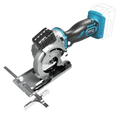 Akumuliatorinis diskinis pjūklas MINI 18V DEDRA SAS+ALL (be akumuliatoriaus ir pakrovėjo) Akumuliatorinis diskinis pjūklas MINI 18V DEDRA SAS+ALL (be akumuliatoriaus ir pakrovėjo)