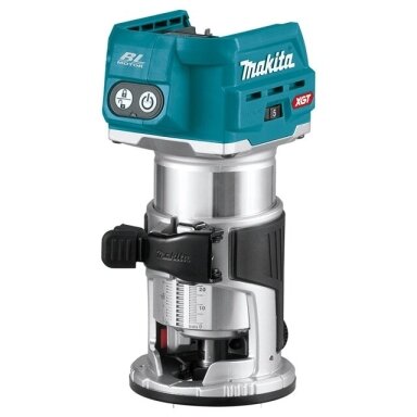 Akumuliatorinis frezeris 6/8mm Makita RT001GZ04 su priedais XGT® 40V Akumuliatorinis frezeris 6/8mm Makita RT001GZ04 su priedais XGT® 40V