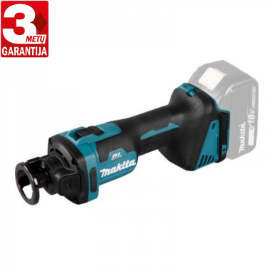 Akumuliatorinis frezeris gipso kartonui DCO181Z Makita su AWS, XPT ir BL-varikliu Akumuliatorinis frezeris gipso kartonui DCO181Z Makita su AWS, XPT ir BL-varikliu