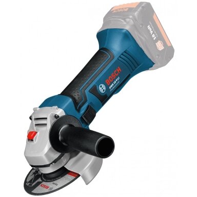 Akumuliatorinis kampinis šlifuoklis BOSCH GWS 18-125 V-Li