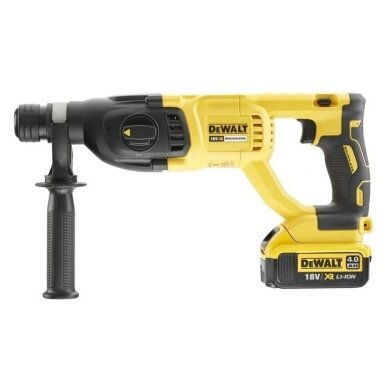 Akumuliatorinis perforatorius DeWALT DCH133 18 V, 2x5,0 Ah