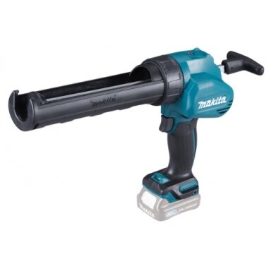 Akumuliatorinis sandarinimo pistoletas Makita CG100DZA 310 ml 10,8V Be akumuliatorių ir kroviklio! Akumuliatorinis sandarinimo pistoletas Makita CG100DZA 310 ml 10,8V Be akumuliatorių ir kroviklio!