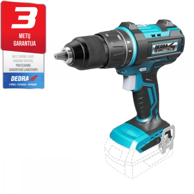 Akumuliatorinis smūginis gręžtuvas DEDRA SAS+ALL 18V, 50NM Akumuliatorinis smūginis gręžtuvas DEDRA SAS+ALL 18V, 50NM