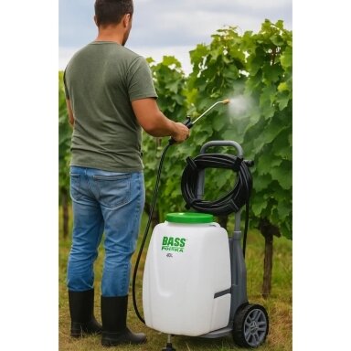 Akumuliatorinis sodo purkštuvas 40 L 12V 12Ah