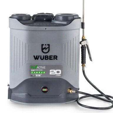 Akumuliatorinis kuprinis purkštuvas WUBER 20L su teleskopine rankena Akumuliatorinis kuprinis purkštuvas WUBER 20L su teleskopine rankena