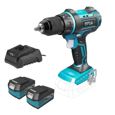 Akumuliatorinis suktuvas-gręžtuvas 2x4,0Ah 18V DEDRA SAS+ALL Akumuliatorinis suktuvas-gręžtuvas 2x4,0Ah 18V DEDRA SAS+ALL