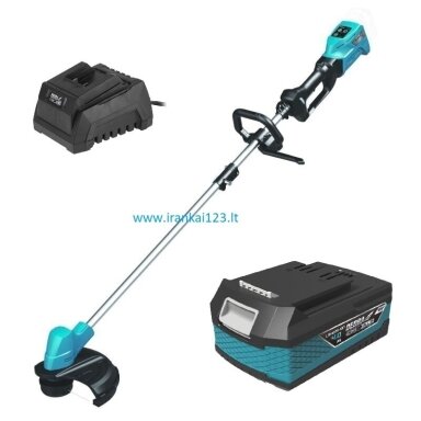Akumuliatorinis trimeris 18V 4,0Ah DEDRA SAS+ALL DED7191 Akumuliatorinis trimeris 18V 4,0Ah DEDRA SAS+ALL DED7191