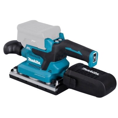 Akumuliatorinis vibracinis šlifuoklis Makita DBO381ZU + Bluetooth lustas AWS (Be akumuliatorių ir kroviklio) Akumuliatorinis vibracinis šlifuoklis Makita DBO381ZU + Bluetooth lustas AWS (Be akumuliatorių ir kroviklio)
