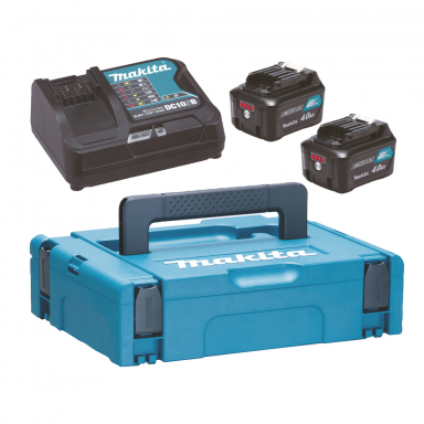 Akumuliatorių ir kroviklio komplektas 12 V, 4,0 Ah Makita 197641-2