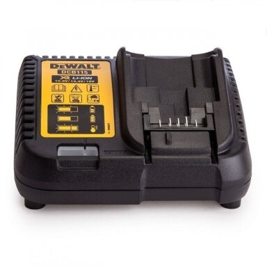 Akumuliatorių kroviklis Dewalt Li-Ion DCB115-QW, 10.8-18 V Akumuliatorių kroviklis Dewalt Li-Ion DCB115-QW, 10.8-18 V