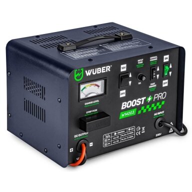 Akumuliatorių pakrovėjas 29A 12V/24V WUBER Akumuliatorių pakrovėjas 29A 12V/24V WUBER