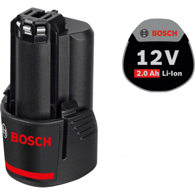 Akumuliatorius Bosch GBA 12V 2,0Ah Li-Ion Akumuliatorius Bosch GBA 12V 2,0Ah Li-Ion