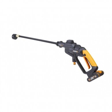 Akumuliatorinė aukšto slėgio plovykla 20V Hydroshot WG620E, Worx 2 Akumuliatorinė aukšto slėgio plovykla 20V Hydroshot WG620E, Worx 2