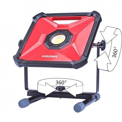 Akumuliatorinė darbo lempa COB(30W) 20V LI-ION 12
