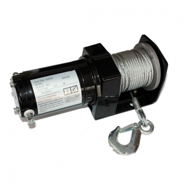 Akumuliatorinė gervė 2000 LBS 12V 3 Akumuliatorinė gervė 2000 LBS 12V 3