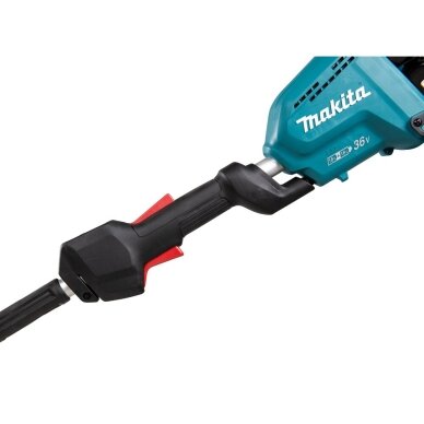 Akumuliatorinė žoliapjovė trimeris 2x18V su bešepetėliniu varikliu be baterijų ir įkroviklio MAKITA 11