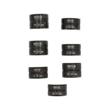 Akumuliatorinės hidraulinės presavimo replės PEX vamzdžiams | 18 V | 60 kN | 6,0Ah 10