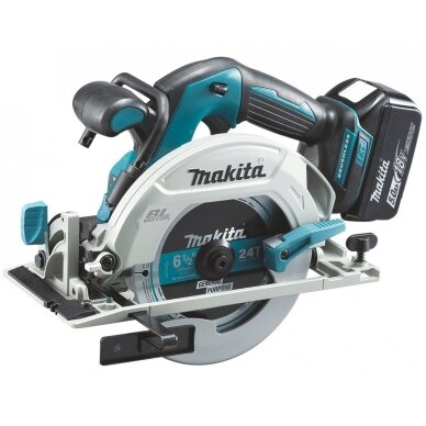 Akumuliatorinis diskinis pjūklas 2x18V, 68,5 mm Makita DHS680RTJ Akumuliatorinis diskinis pjūklas 2x18V, 68,5 mm Makita DHS680RTJ
