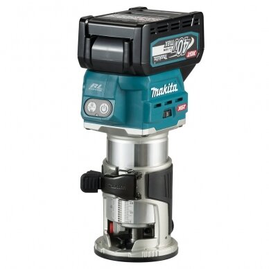 Akumuliatorinis frezeris 6/8mm Makita RT001GZ04 su priedais XGT® 40V 4 Akumuliatorinis frezeris 6/8mm Makita RT001GZ04 su priedais XGT® 40V 4