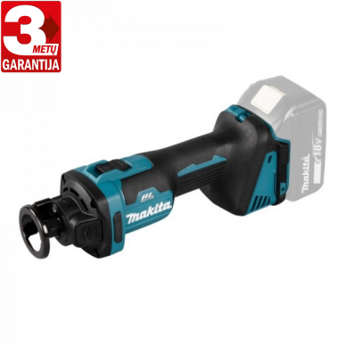 Akumuliatorinis frezeris gipso kartonui DCO181Z Makita su AWS, XPT ir BL-varikliu Akumuliatorinis frezeris gipso kartonui DCO181Z Makita su AWS, XPT ir BL-varikliu