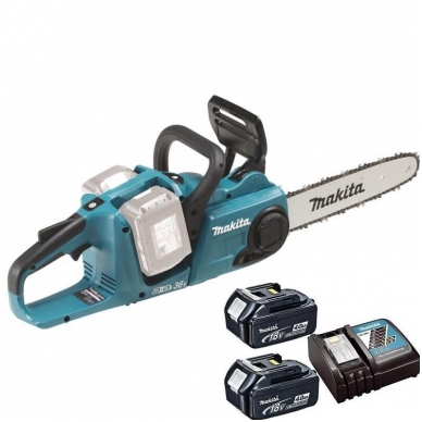 Akumuliatorinis grandininis pjūklas Makita DUC303RTE 36V 2x18V 2x5,0Ah