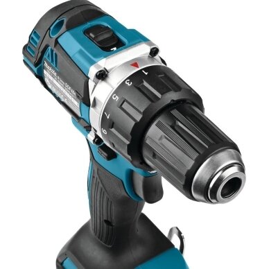 Akumuliatorinis gręžtuvas 18 V, 2x 5,0 Ah Li-ion Makita DDF484RTJ 5 Akumuliatorinis gręžtuvas 18 V, 2x 5,0 Ah Li-ion Makita DDF484RTJ 5
