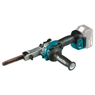 Akumuliatorinis juostinis šlifuoklis 18V Makita DBS180Z (Be akumuliatorių ir pakrovėjo) Akumuliatorinis juostinis šlifuoklis 18V Makita DBS180Z (Be akumuliatorių ir pakrovėjo)