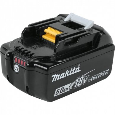 Akumuliatorinis kampinis šlifuoklis MAKITA DGA511RTJ 18V 2x5,0 Ah 3 Akumuliatorinis kampinis šlifuoklis MAKITA DGA511RTJ 18V 2x5,0 Ah 3