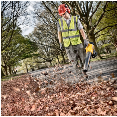Akumuliatorinis lapų pūstuvas DeWalt DCM562PB, 18V (be akumuliatorių ir kroviklio) 1 Akumuliatorinis lapų pūstuvas DeWalt DCM562PB, 18V (be akumuliatorių ir kroviklio) 1