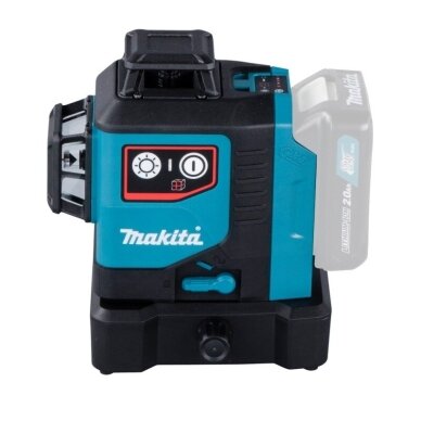Akumuliatorinis lazerinis nivelyras Makita SK700D, 360°, raudonas 3 Akumuliatorinis lazerinis nivelyras Makita SK700D, 360°, raudonas 3