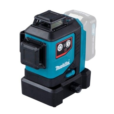 Akumuliatorinis lazerinis nivelyras Makita SK700D, 360°, raudonas 4 Akumuliatorinis lazerinis nivelyras Makita SK700D, 360°, raudonas 4