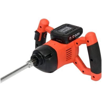 Akumuliatorinis maišytuvas YATO 18V - 1x2,0Ah 2
