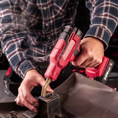 Akumuliatorinis plastiko suvirinimo aparatas plastikinėje dėžėje 20V LI-ION Worcraft CPWS20Li 14