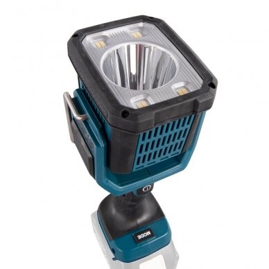 Akumuliatorinis prožektorius LED Makita DEADML812, 14,4/18V, 1250 lm DML812 (Be akumuliatorių ir kroviklio) 3 Akumuliatorinis prožektorius LED Makita DEADML812, 14,4/18V, 1250 lm DML812 (Be akumuliatorių ir kroviklio) 3