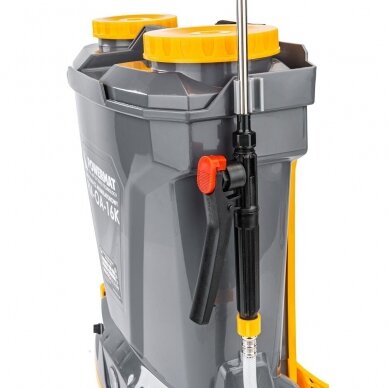 Akumuliatorinis purkštuvas 16l Powermat PM-OA-16K 2 Akumuliatorinis purkštuvas 16l Powermat PM-OA-16K 2