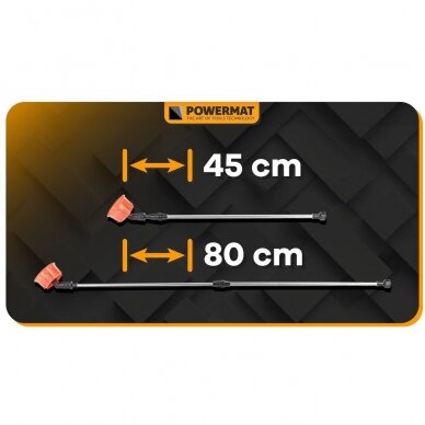 Akumuliatorinis purkštuvas 16l Powermat PM-OA-16K 11 Akumuliatorinis purkštuvas 16l Powermat PM-OA-16K 11