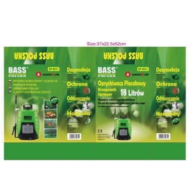 Akumuliatorinis purkštuvas 18L BASS BP-8631 6