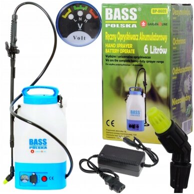 Akumuliatorinis purkštuvas 6L BASS Akumuliatorinis purkštuvas 6L BASS