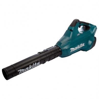 Akumuliatorinis pūtiklis Makita DUB362Z 2x5,0Ah + dvigubas pakrovėjas 1 Akumuliatorinis pūtiklis Makita DUB362Z 2x5,0Ah + dvigubas pakrovėjas 1