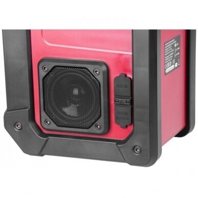 Akumuliatorinis radijas su BT 20V Li-ion WORCRAFT 2 Akumuliatorinis radijas su BT 20V Li-ion WORCRAFT 2