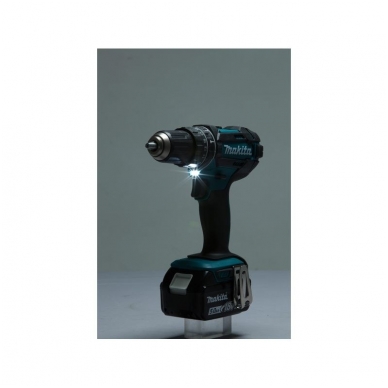Akumuliatorinis smūginis gręžtuvas Makita DHP482RTJ 18V, 2x5,0Ah 3 Akumuliatorinis smūginis gręžtuvas Makita DHP482RTJ 18V, 2x5,0Ah 3