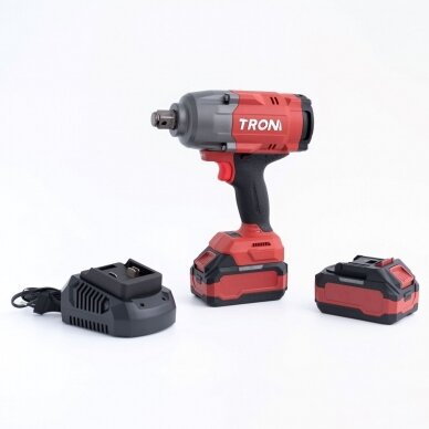 Akumuliatorinis smūginis veržliasukis 1/2'' 20V LI-ION 1 Akumuliatorinis smūginis veržliasukis 1/2'' 20V LI-ION 1