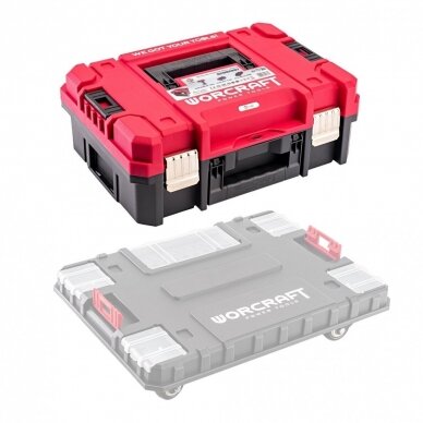 Akumuliatorinis smūginis veržliasukis 3/4'' 1800nm 20V LI-ION (XCUBE dėžė) 10