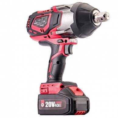 Akumuliatorinis smūginis veržliasukis 3/4'' 1800nm 20V LI-ION (XCUBE dėžė) 7