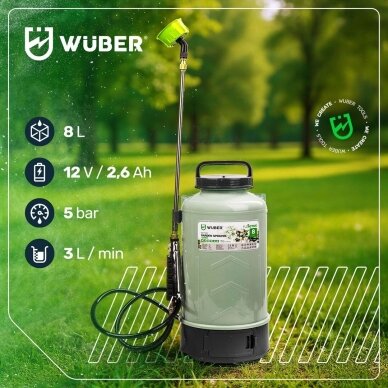 Akumuliatorinis sodo purkštuvas Wuber W24005 8L – 12V 14 Akumuliatorinis sodo purkštuvas Wuber W24005 8L – 12V 14